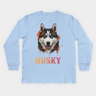 Husky Kids Long Sleeve T-Shirt